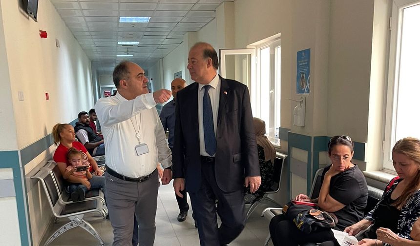 Dinçyürek:" Gazimağusa Hastanesi'nde yeni doğan yoğun bakım ünitesi yakında hizmete girecek"
