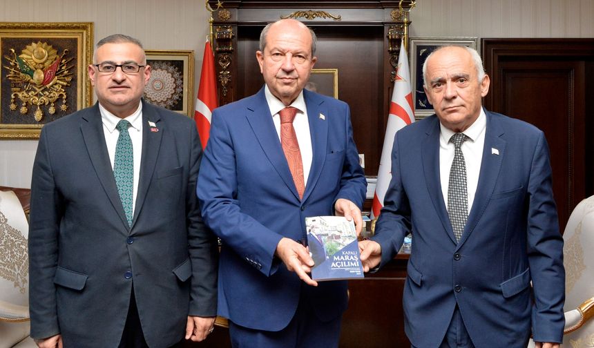 Cumhurbaşkanı Ersin Tatar’ın kaleme aldığı ‘Kapalı Maraş Açılımı’ adlı kitap yayınlandı