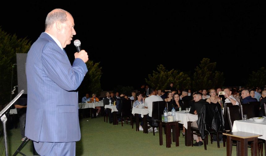Tatar, Vadili Türk Çiftçiler Spor Kulübü’nün "Şampiyonluk Balosu"na katıldı