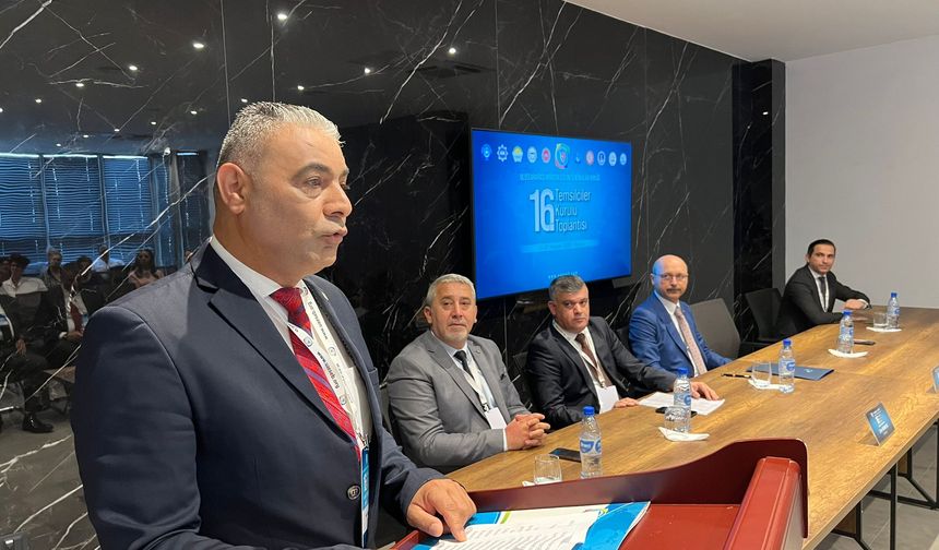 Kıbrıs Türk Memur-Sen, Kosova’da yapılan UAESEB Temsilciler Kurulu toplantısına katıldı
