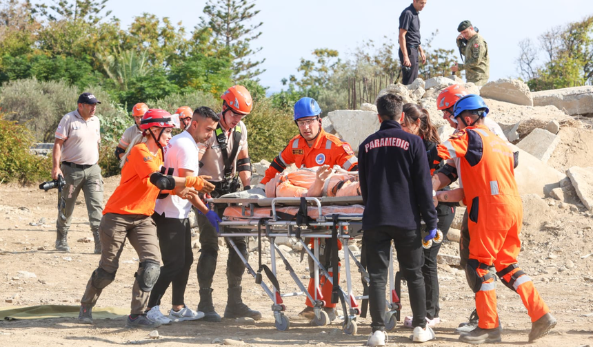 “Sivil Savunma, Afet Yönetimi ve Müdahale Tatbikatı-2024” Gemikonağı’nda yapıldı