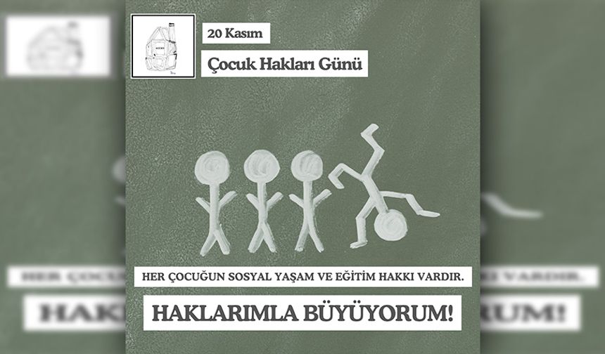 20 Kasım Dünya Çocuk Hakları günü...