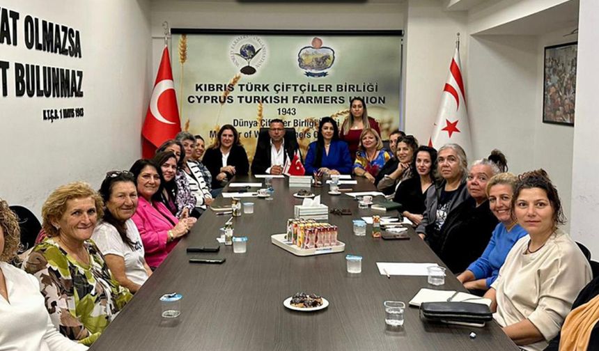 Kıbrıs Türk Çiftçiler Birliği Kadın Komitesi, kuruluşunun 5. yıldönümü dolayısıyla mesaj yayımladı