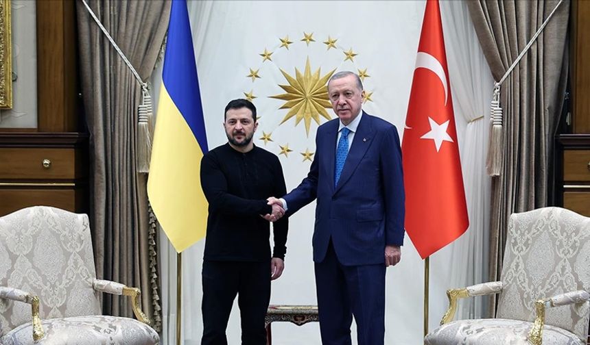 Erdoğan, Zelenskiy ile görüştü