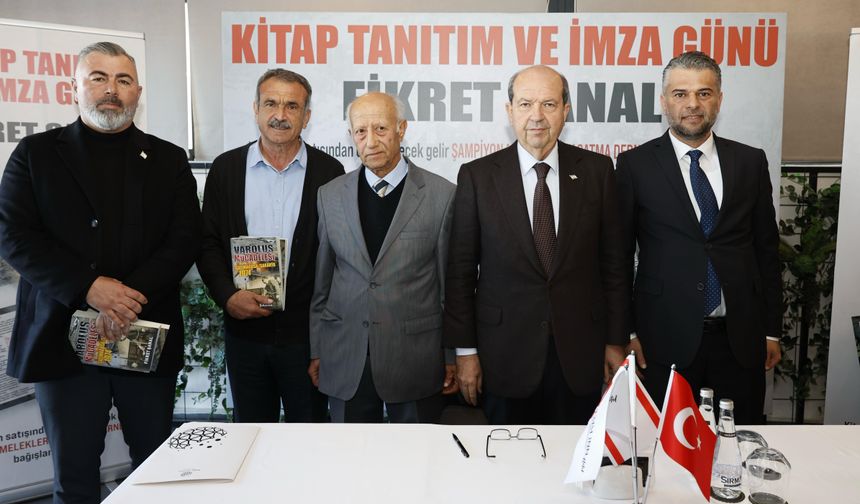 Tatar, Yazar Fikret Şanal’ın kitap tanıtım ve imza günü etkinliğine katıldı