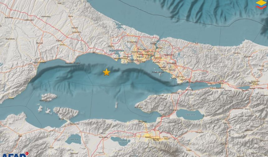 İstanbul'da 6,2 büyüklüğünde deprem... Artçı sarsıntılar sürüyor