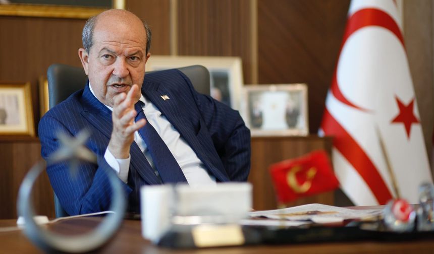Tatar: “Kıbrıs’ta İki Devlet Gerçeği, Statükoyu Sürdürme Senaryolarına Boyun Eğmez”