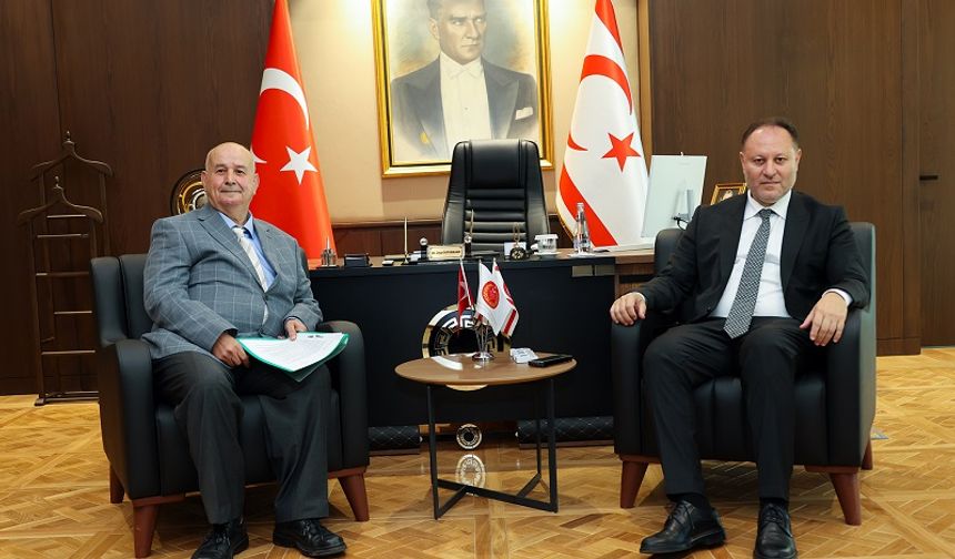 Öztürkler, Milli Mücadele Vakfı heyetini kabul etti