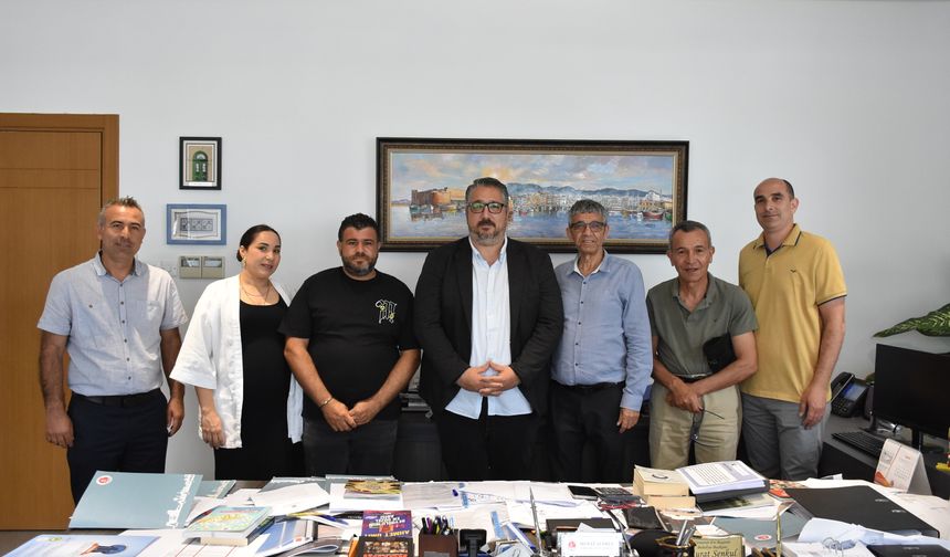 Girne Belediyesi, KTEZO ve Kıbrıs Türk Mekanik Sıhhi Tesisatçılar Birliği bir araya geldi