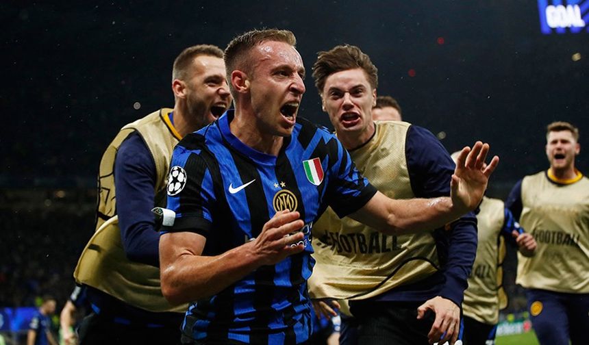 Inter final biletini söktü aldı