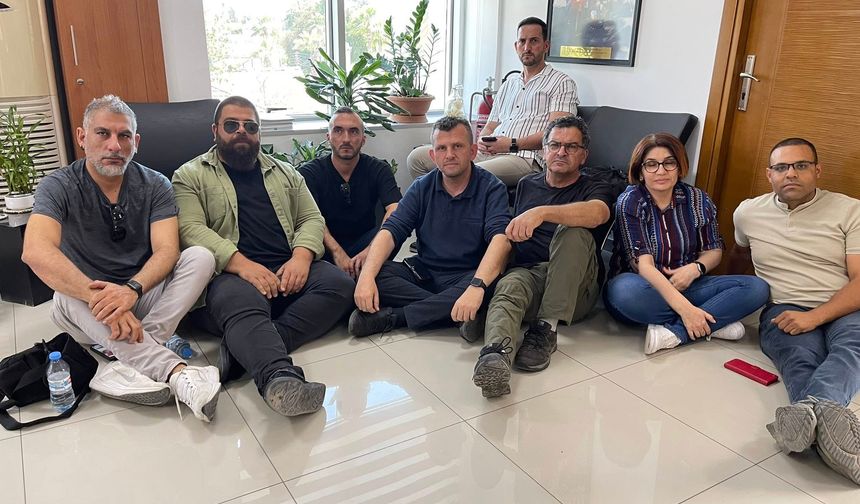 KTOEÖS, Milli Eğitim Bakanlığında şok oturma eylemi başlattı