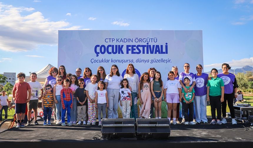 CTP Kadın Örgütü, 1 Haziran Dünya Çocuk Günü için festival düzenledi