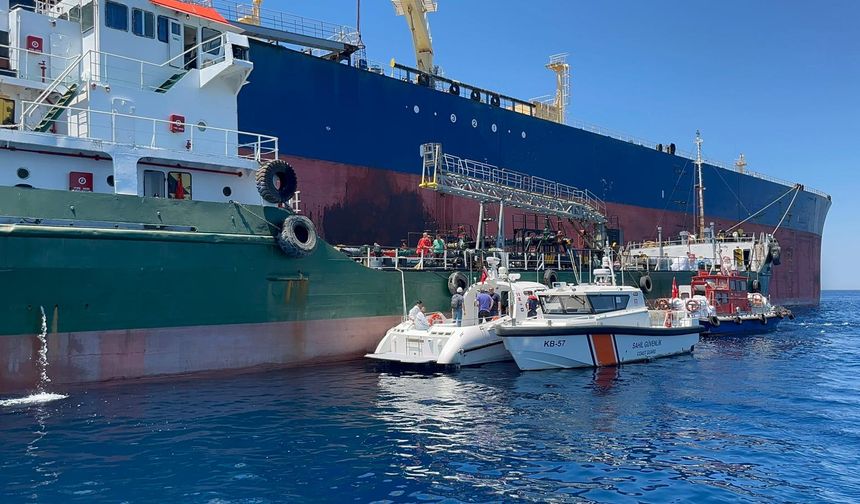 Çanakkale'de denizi kirleten gemiye 8 milyon 281 bin lira ceza kesildi