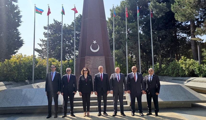 Amcaoğlu, Türk Devletleri Ticaret Forumu'na katılmak üzere Bakü'de