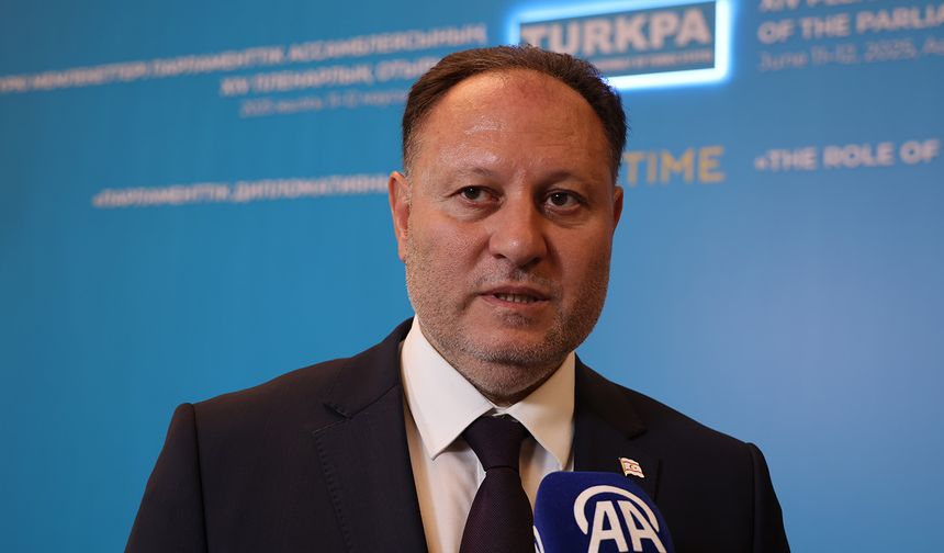 Ziya Öztürkler: “İlk kez Kazakistan’da bu seviyede temsil edildik. Kuzey Kıbrıs Türk Cumhuriyeti için tarihi bir gün”