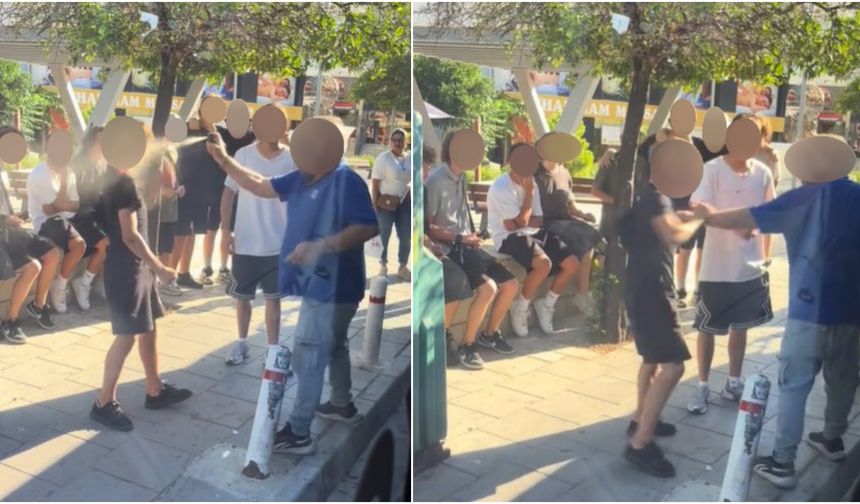 Güney Kıbrıs'ta otobüs şoförü çocuğun gözüne biber gazı sıktı