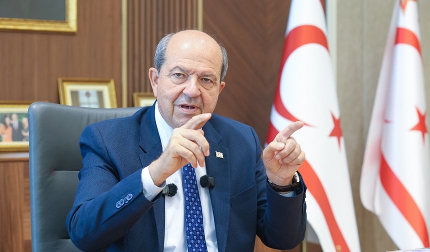 Cumhurbaşkanı Tatar: "GKRY'nin oynadığı tehlikeli oyundan Rum halkı da rahatsızdır"