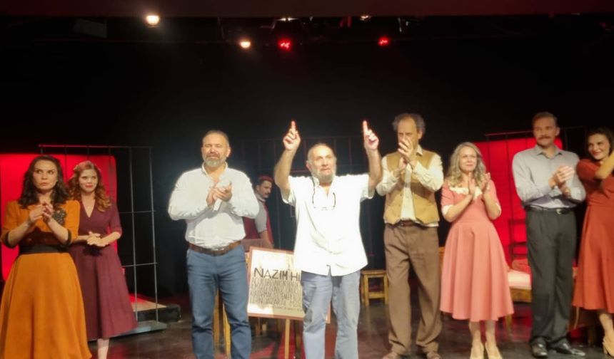 KTAMS ve Lefkoşa Belediye Tiyatrosu iş birliğinde “Nazım Hikmet’le Dayanışma Gecesi”