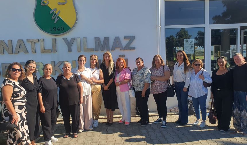 CTP Kadın Örgütü Güzelyurt’ta sporun kadın temsilcileriyle buluştu