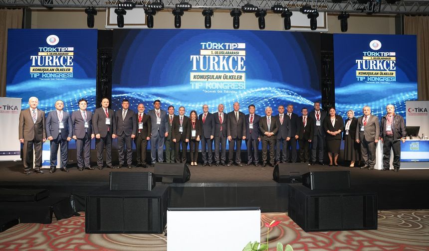 KKTC'de 1. Uluslararası Türkçe Konuşan Ülkeler Tıp Kongresi başladı