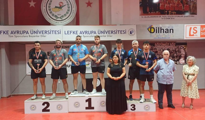 Ersin Örek, masa tenisiyle anıldı