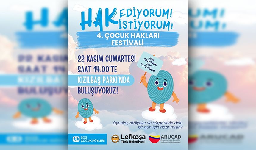 Çocuk Hakları Festivali, Cumartesi yapılacak