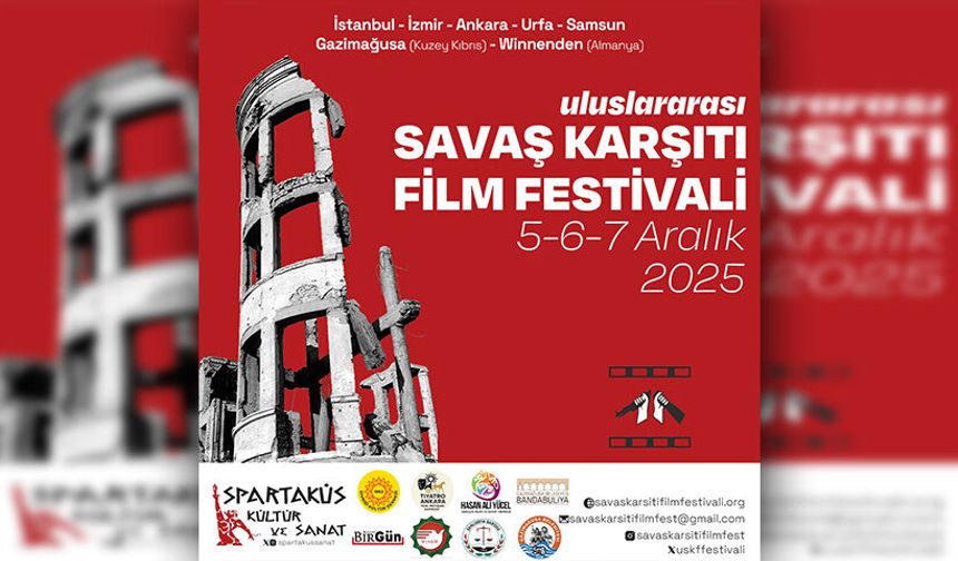 Uluslararası Savaş Karşıtı Film Festivali Gazimağusa’da 5-7 Aralık arasında...