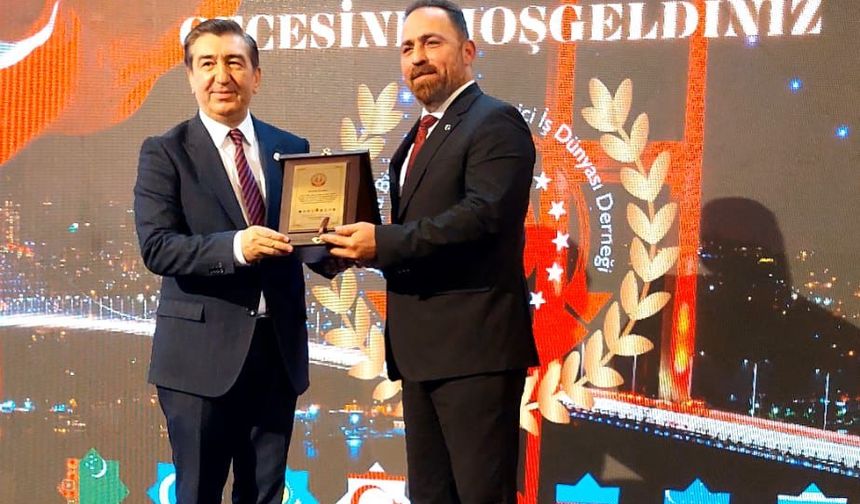 Tarım ve Doğal Kaynaklar Bakanı Çavuş’a "KKTC – Türk Dünyası Onur Ödülü"