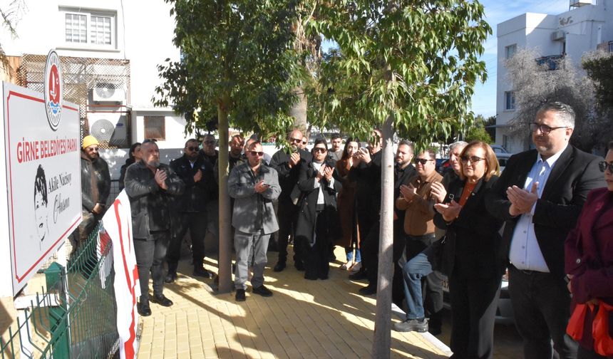 Akile Nacisoy'un anısı Girne’de açılan engelli dostu oyun parkında yaşatılacak