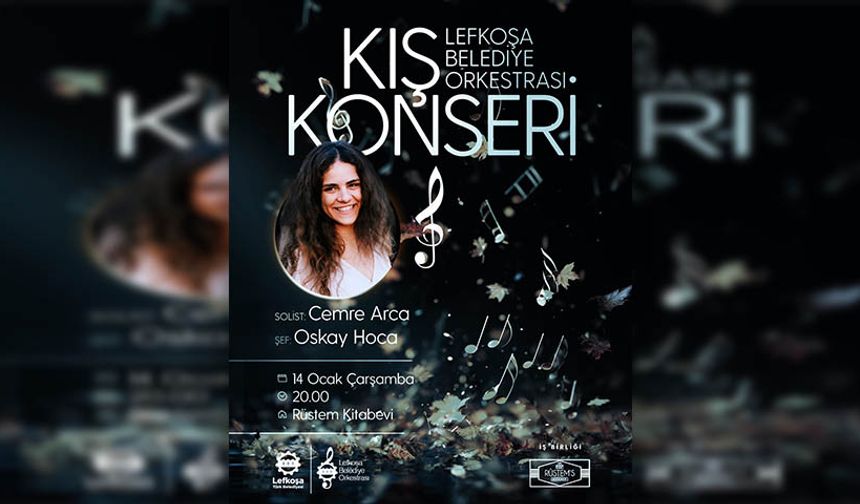 Lefkoşa Belediye Orkestrası’ndan kış konseri