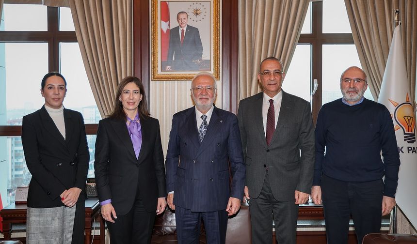 CTP Genel Başkanı İncirli, AK Parti Genel Başkan Yardımcısı Elitaş ile görüştü