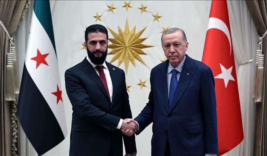 Erdoğan, Şara'yla telefonda görüştü