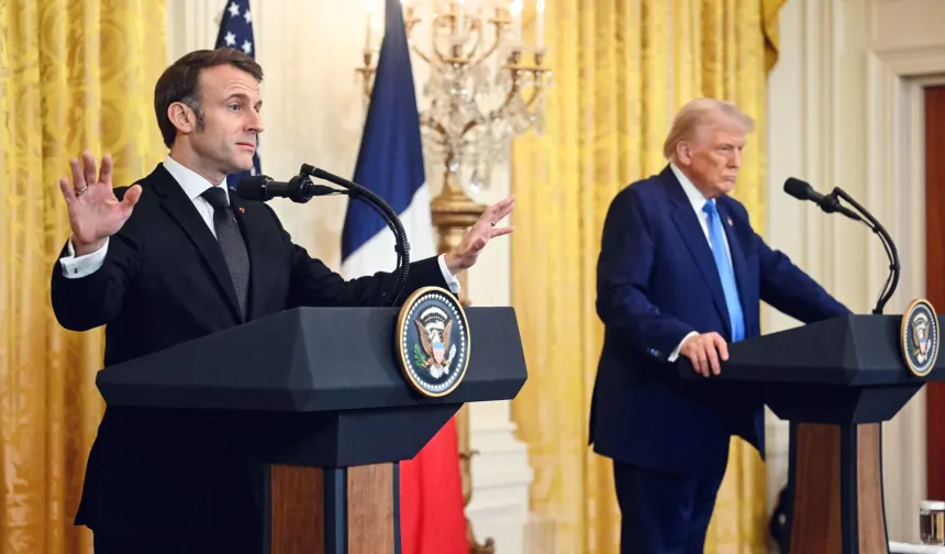Trump'tan Macron’a “Barış Kurulu”nu reddetmesi halinde gümrük vergisi tehdidi