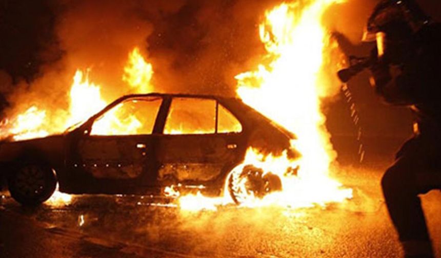 Gazimağusa’da bir aracın ateşe verilmesi ile ilgili bir kişi tutuklandı