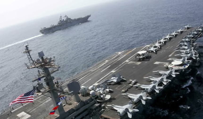 Trump: "Devasa bir armada İran'a ilerliyor"