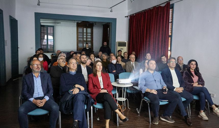 CTP'nin organize ettiği “Başka Kıbrıs Yok” belgesel gösterimi Naci Talat Vakfı’nda yapıldı