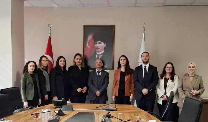 Para, Kambiyo ve İnkişaf Sandığı İşleri Dairesi yetkililerinden Ankara ziyareti