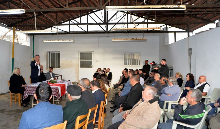 Cumhurbaşkanı Tufan Erhürman Karpaz halkıyla buluştu