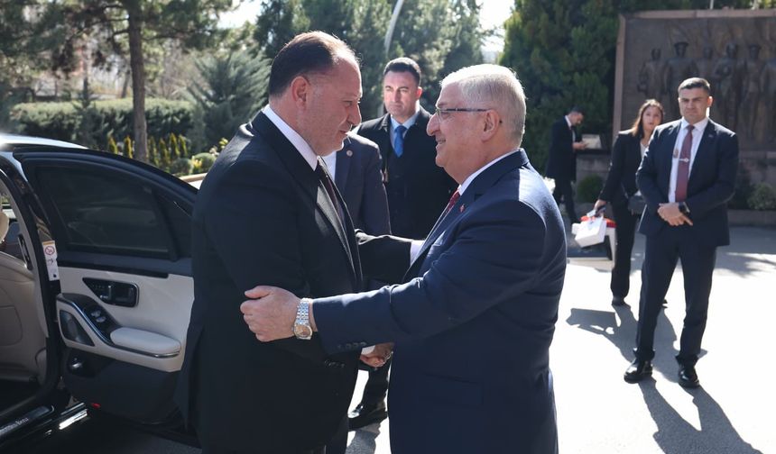 Yaşar Güler, Ziya Öztürkler ile görüştü