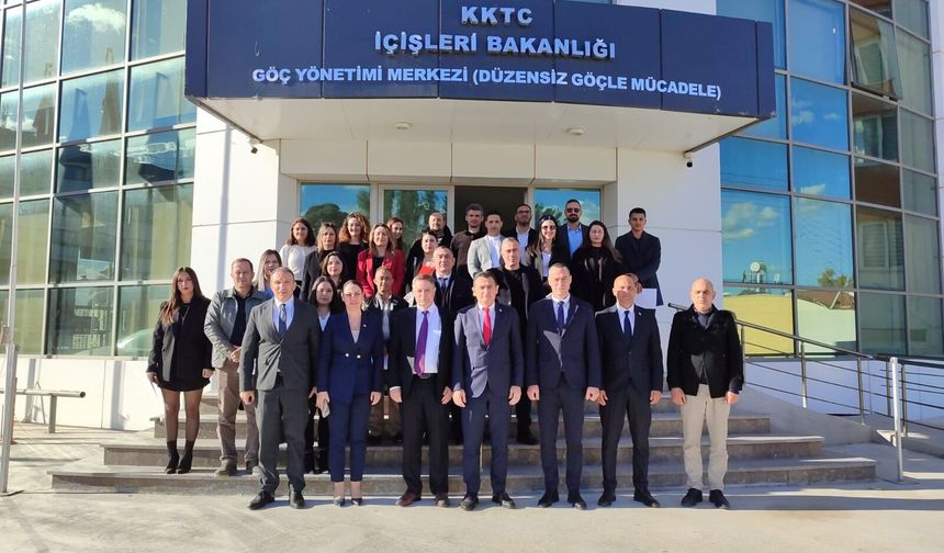 İçişleri Bakanlığı, Göç Yönetimi personeline takdir belgesi verdi