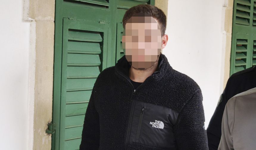 Ercan’da Canlı Mermiyle Yakalanan Zanlı Cezaevine Gönderildi