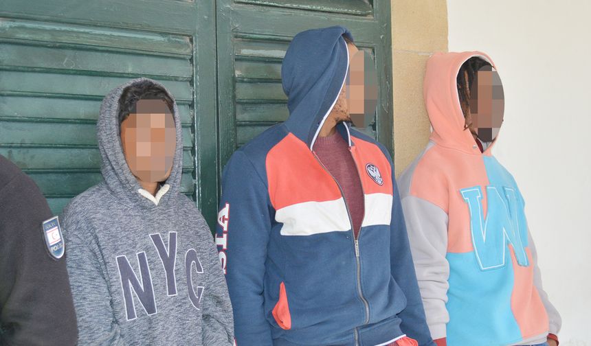 İkamet izinsiz üç zanlı mahkemeye çıkarıldı