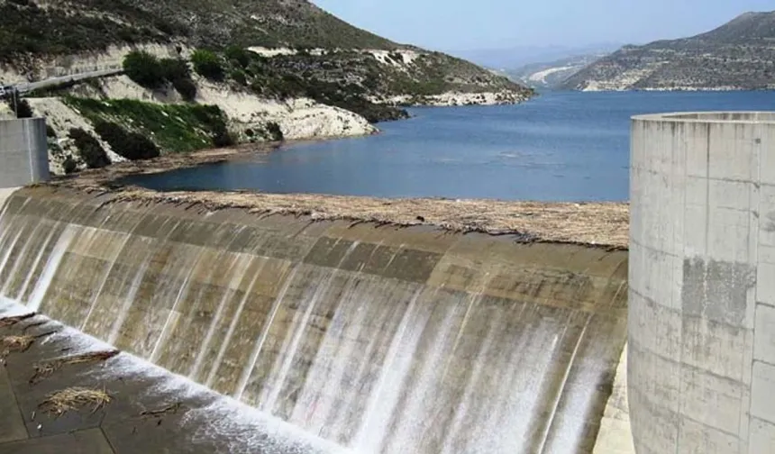 Güney Kıbrıs’taki barajlarda su seviyesi kritik düzeyde