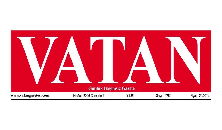 VATAN Manşet - 14 Mart 2026