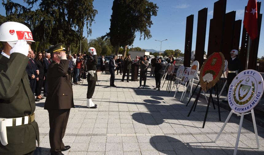 Baf Direnişi ve Şehitleri Güzelyurt'ta düzenlenen törenle anıldı