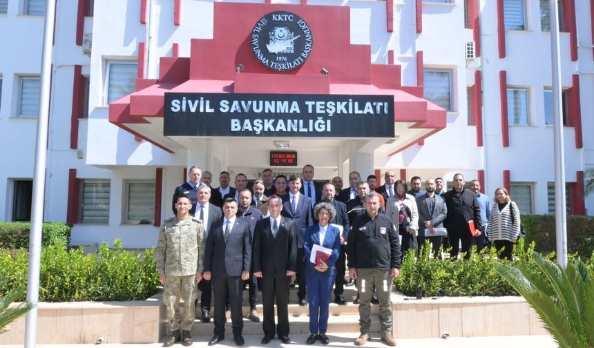 Afet ve Acil Durum Yönetimi Komitesi, ikinci Afet Müdahale Planı toplantısını yaptı..