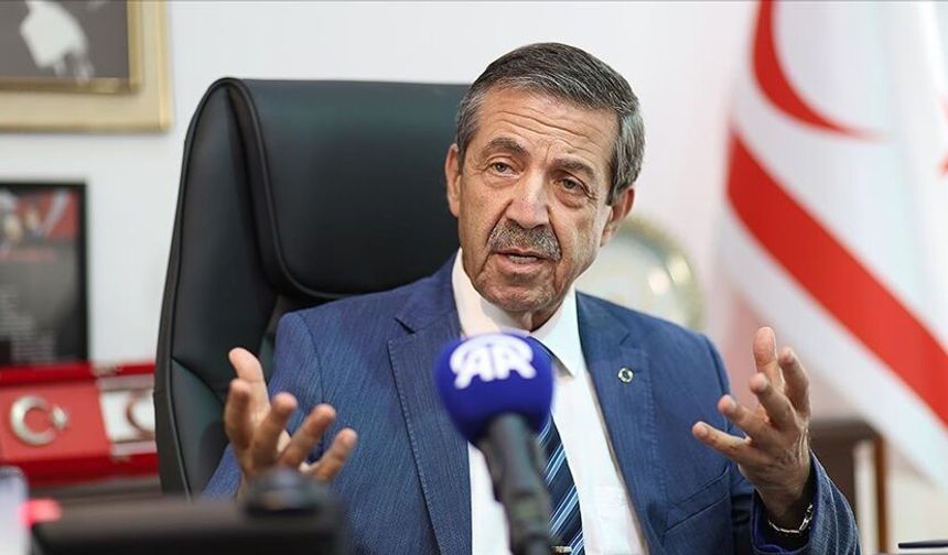 Dışişleri Bakanı Ertuğruloğlu: “Bizim derdimiz, devletimizin ve ulusal davamızın haklılığını korumak ve savunmaktır”