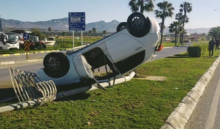 Lefkoşa-Güzelyurt Anayolundaki trafik kazasında bir kişi hayatını kaybetti