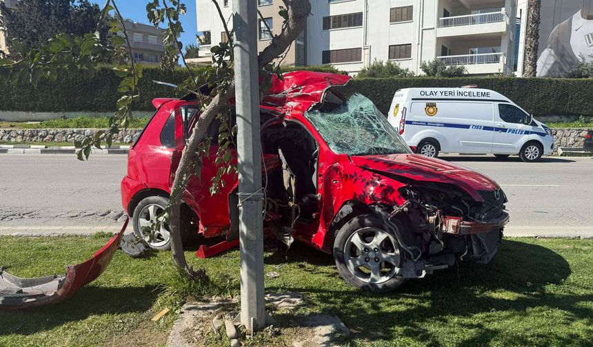 Bu sabahın ikinci ölümlü kazası… Gönyeli çemberi yakınındaki kazada 1 kişi öldü