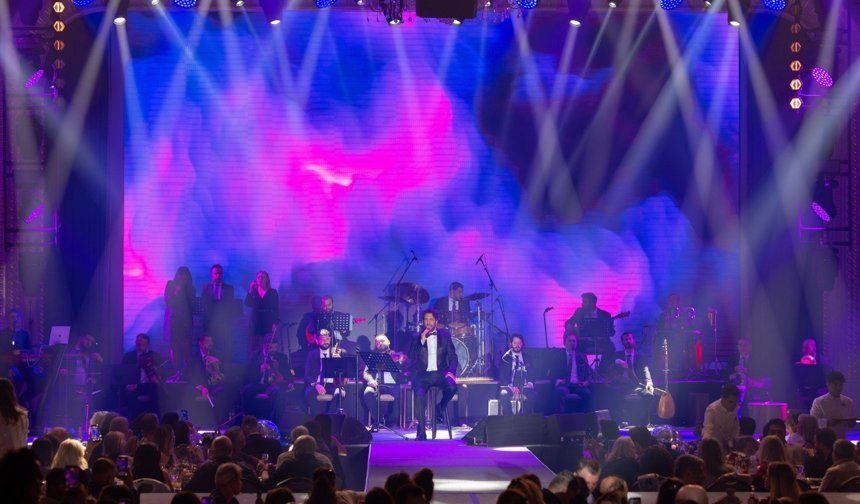 Mahsun Kırmızıgül’den, Merit Royal Dıamond’da Müzik Ziyafeti